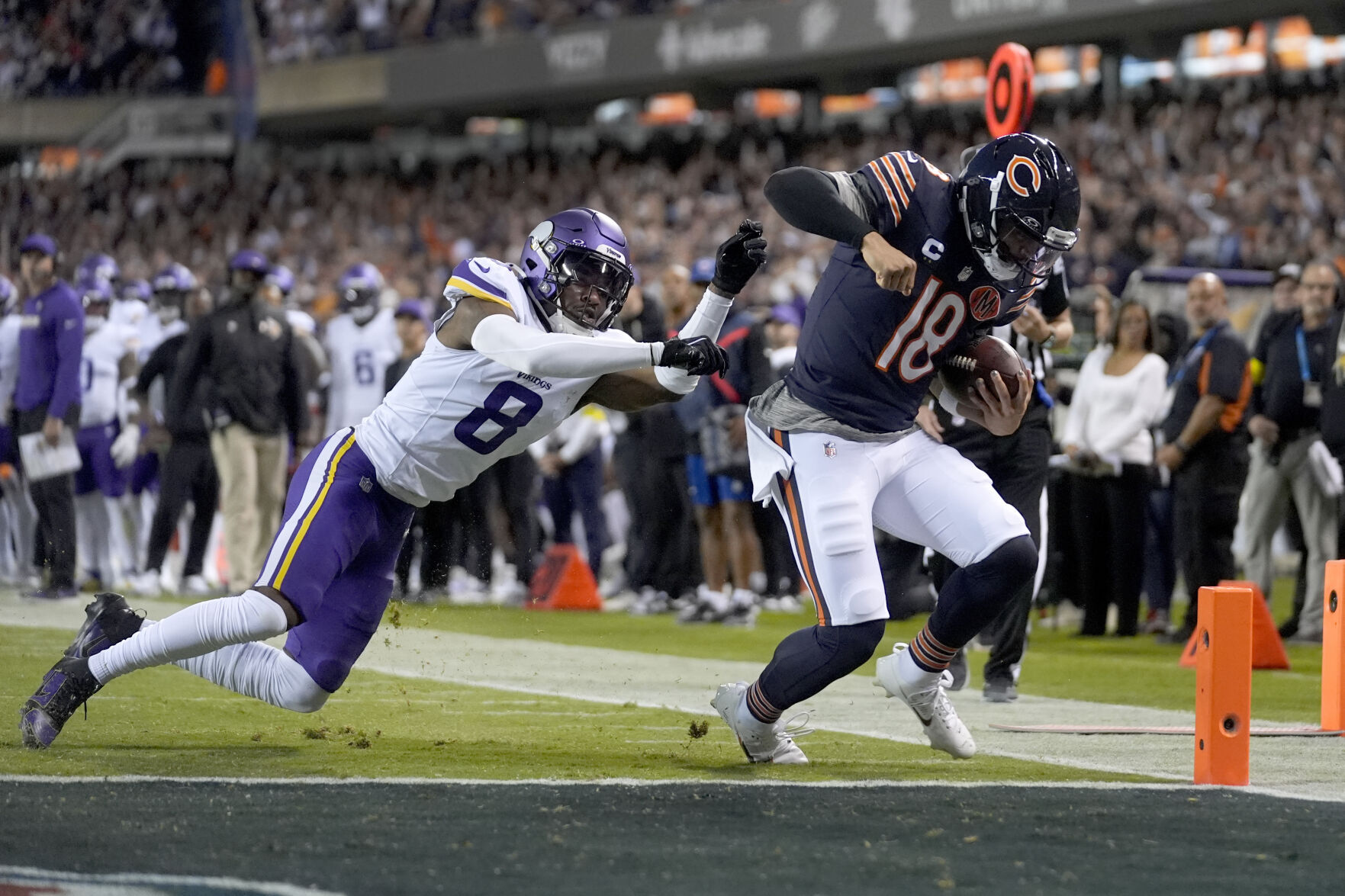 APTOPIX Vikings Bears Football